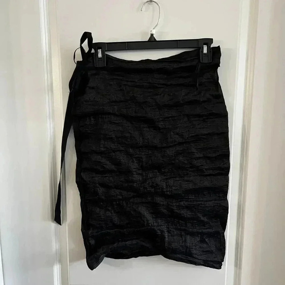 La Petite S***** Textured Skirt Size 38 Color Gray Black - Picture 1 of 6